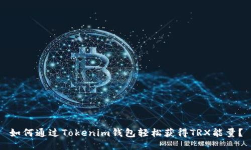 如何通过Tokenim钱包轻松获得TRX能量？
