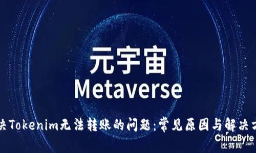 解决Tokenim无法转账的问题：常见原因与解决方案